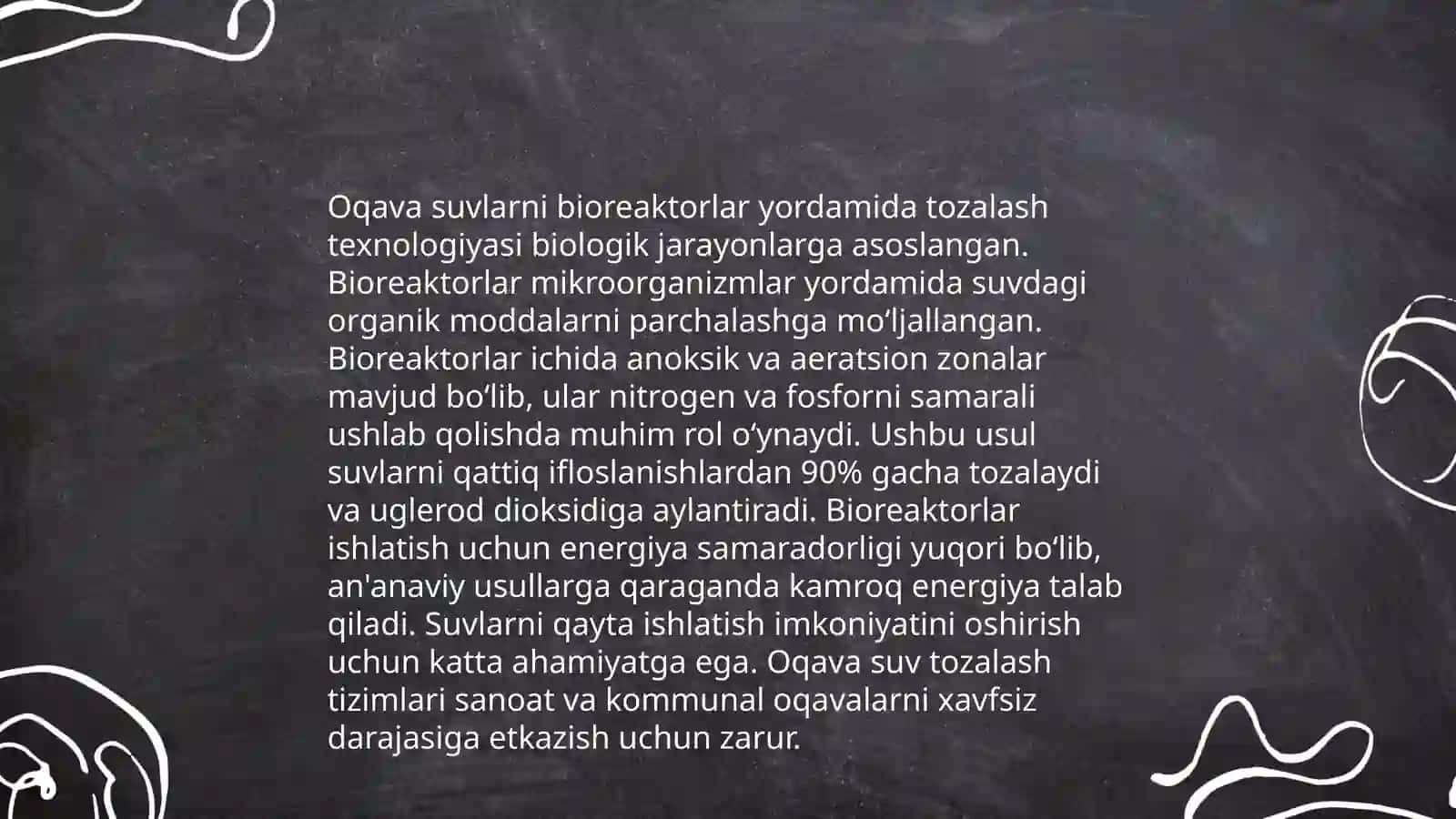 Oqava suvlarni tozalash biotexnologiyasi 3