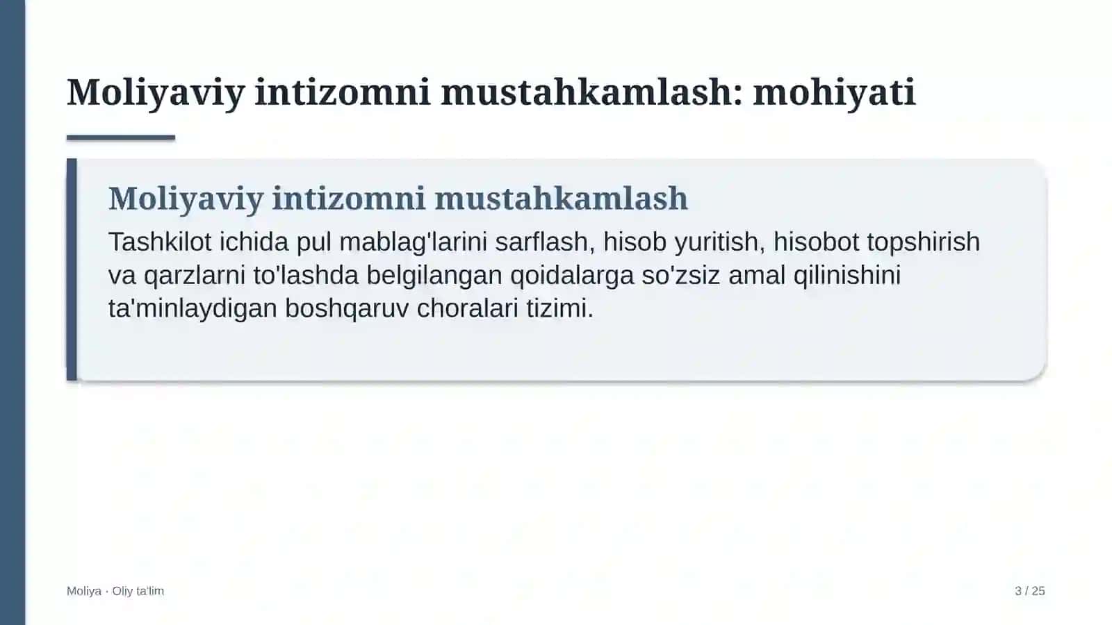 vazirliklarda moliyaviy intizomni mustahkamlash 5579 3