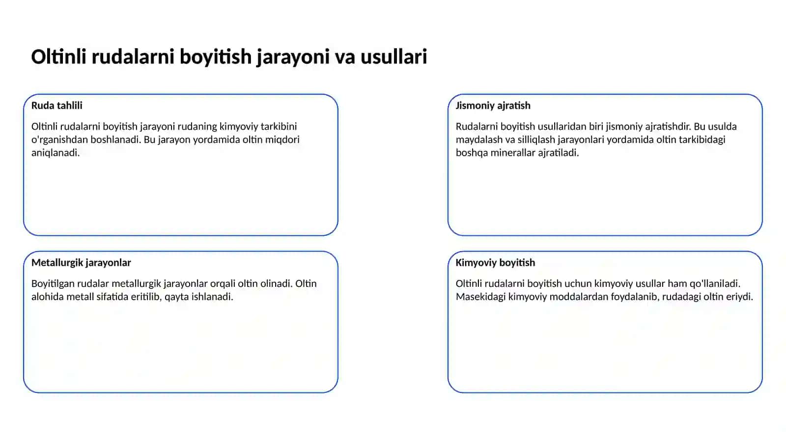 Qizilolma koni oltinli rudalarining geologik tuzilishi haqida ma'lumot 3