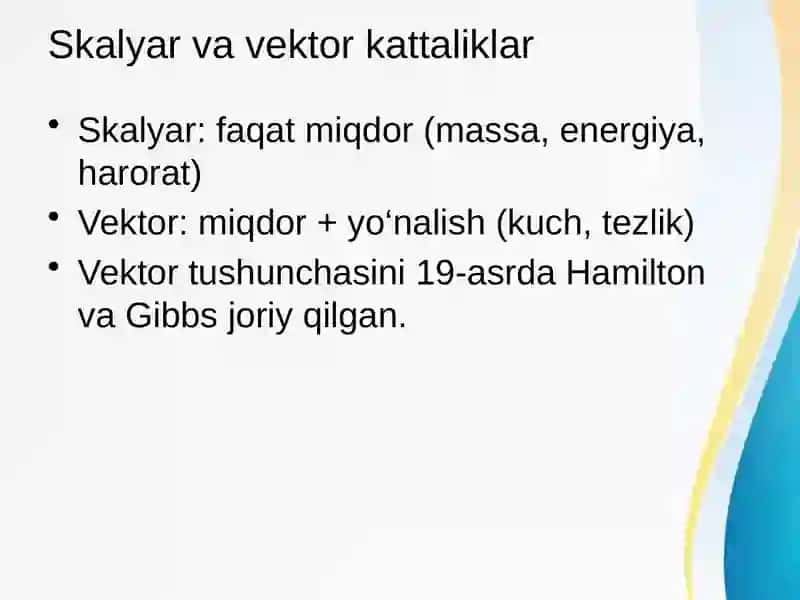 FIZIK KATTALIKLAR VA ULARNING BIRLIKLARI 3