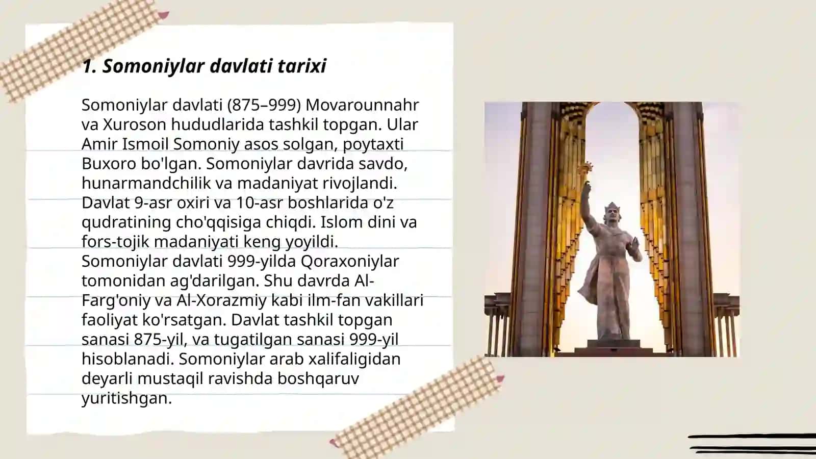 Somoniylar Davlati Tarixi 3