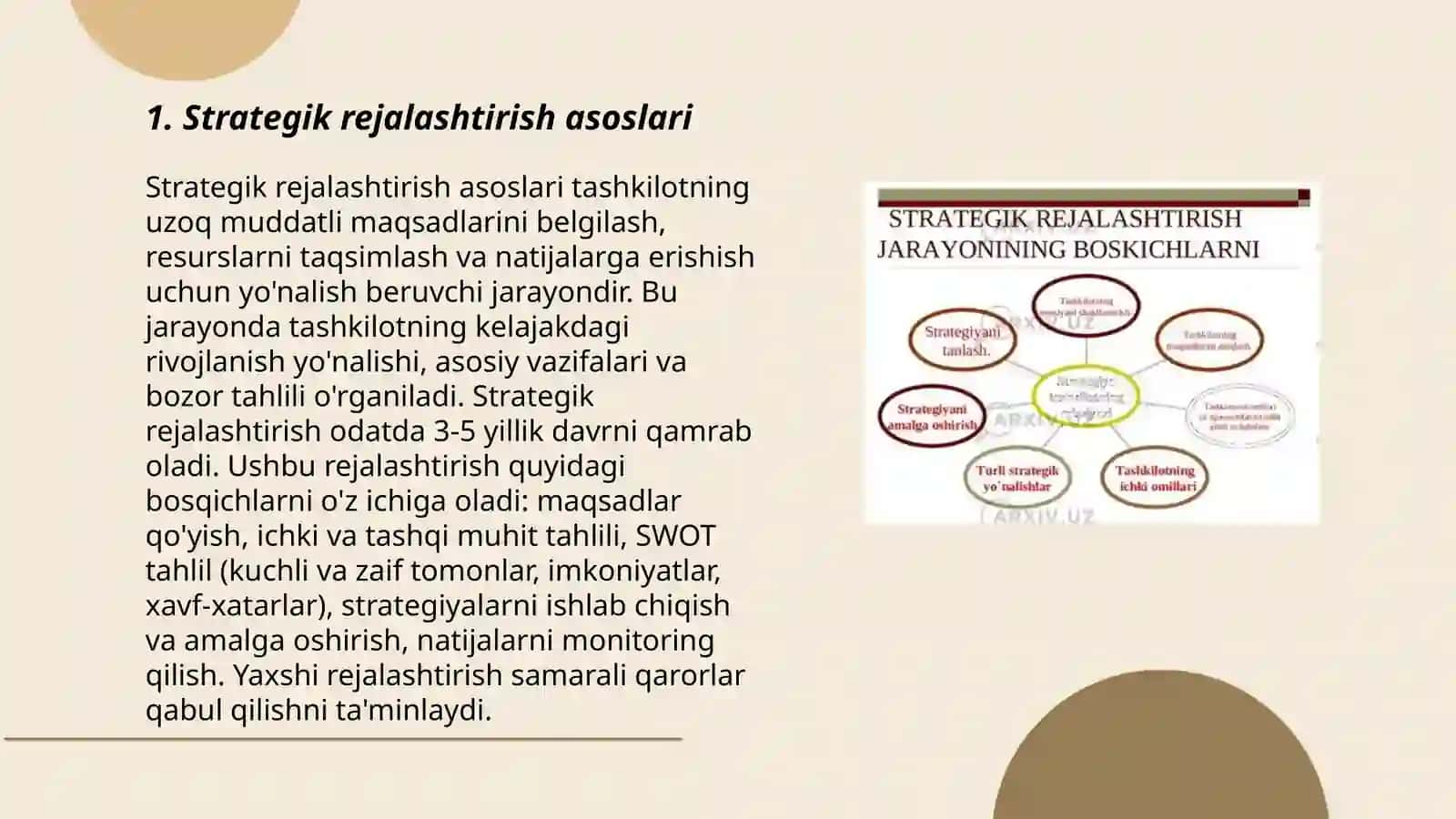 Strategik rahbarlikda samaradorlikka erishish yo‘llari 3