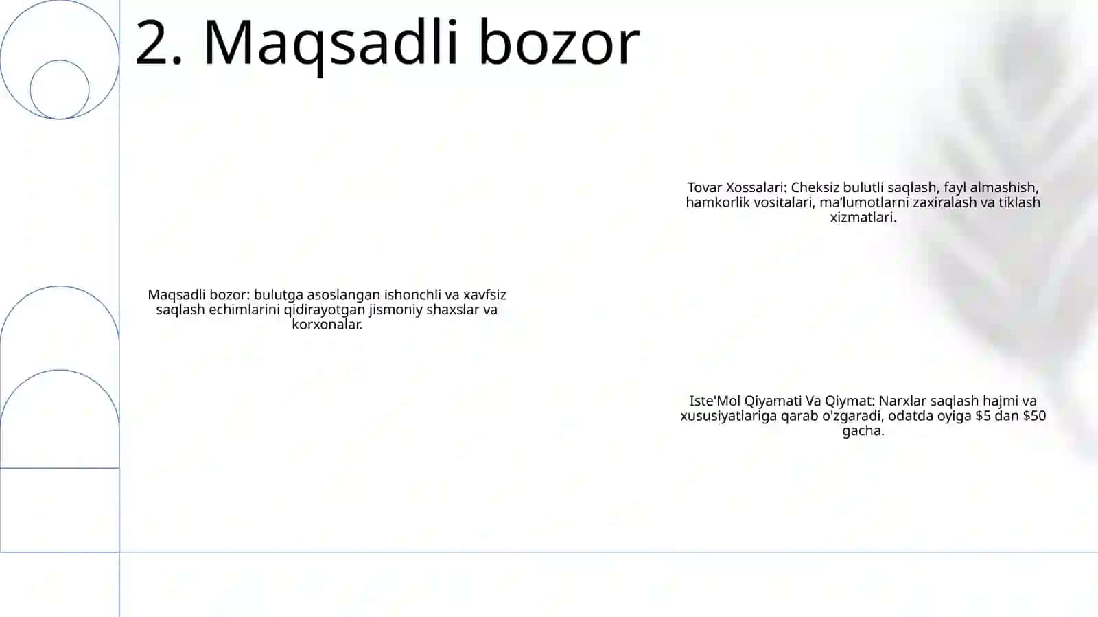 Tovar Xossalari. Iste'Mol Qiyamati Va Qiymat 3