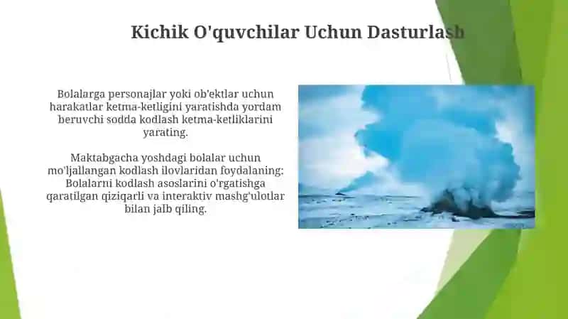 Kichik O'quvchilar Uchun Dasturlash 3