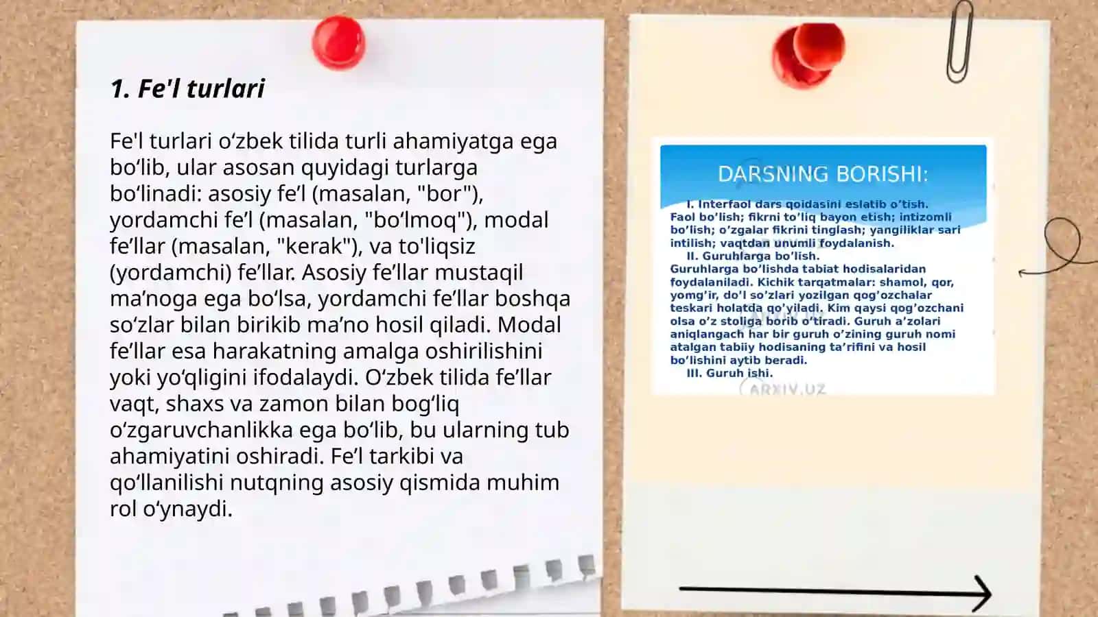 Son ot fe'l so'z turkumlari. 1-4-sinf 3