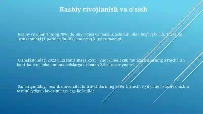 Kasb tanlash va mehnat faoliyatidagi ahamiyati 3
