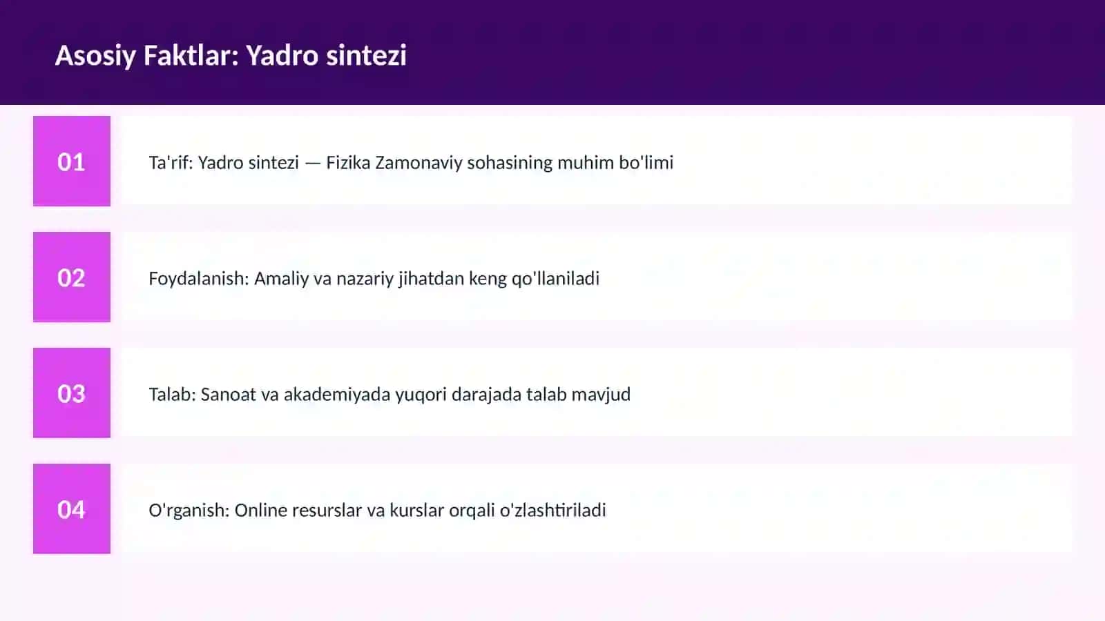 Yadro sintezi 3