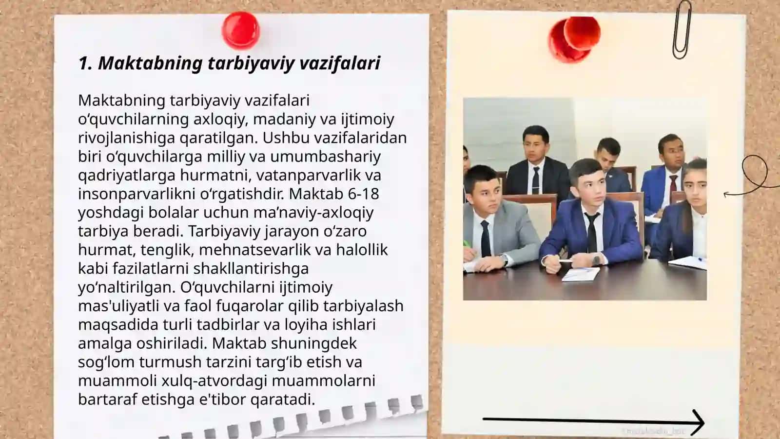 Maktabning tarbiyaviy vazifalari 3