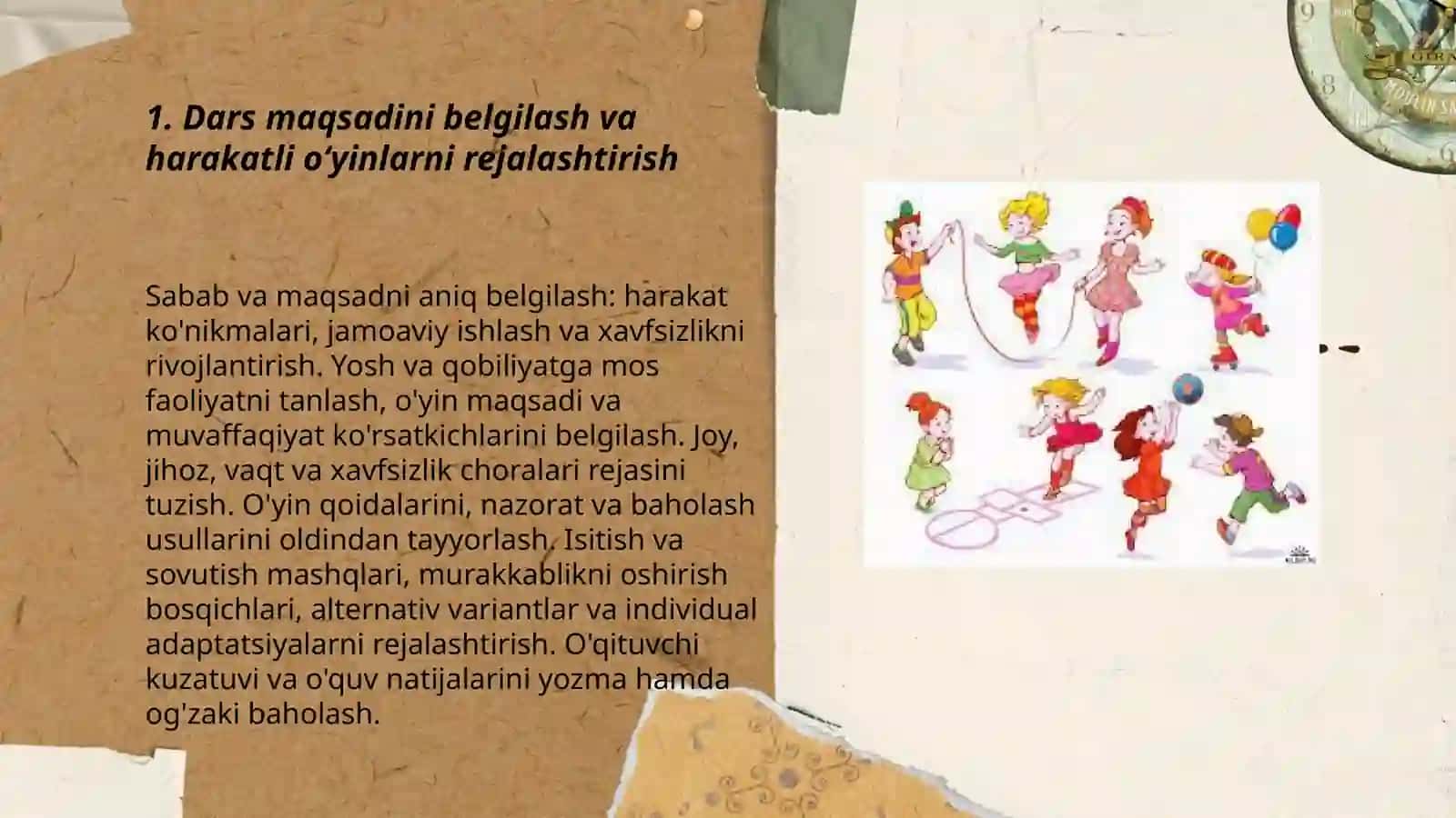 Harakatli oʻyinlarni tashkil qilish va oʻtkazish 3
