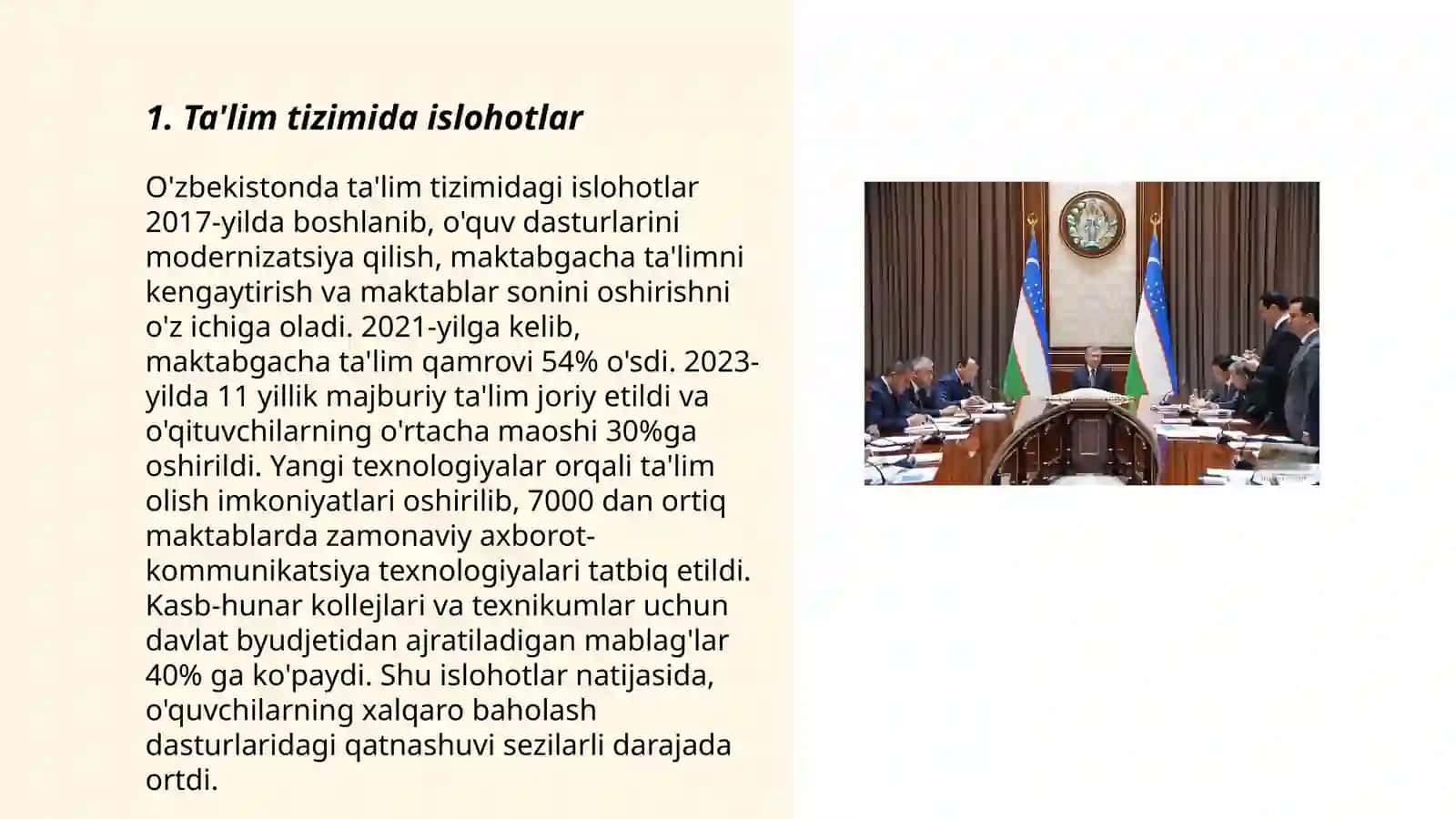 Ta'lim tizimida islohotlar 3