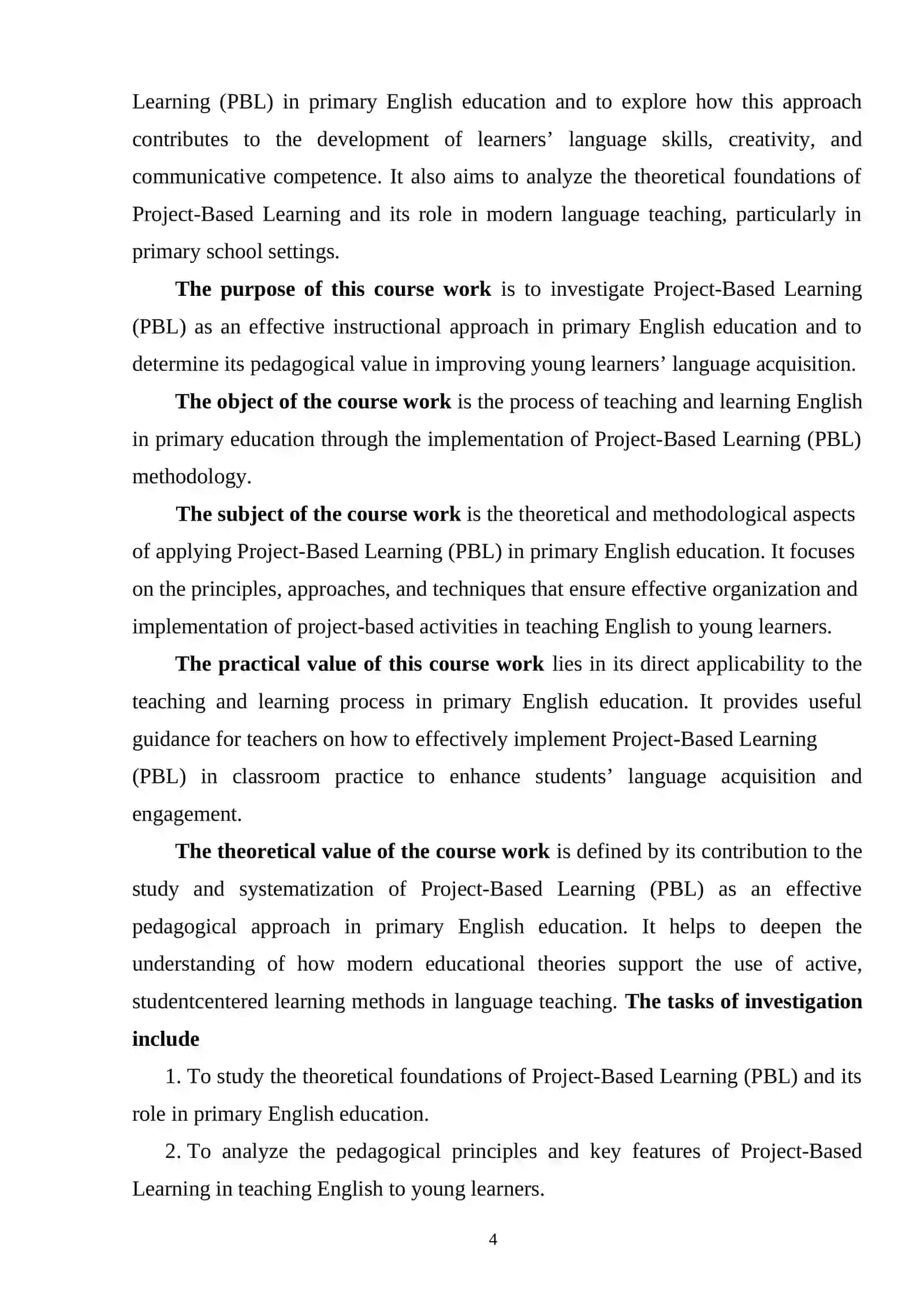 Project-Based Learning in Primary English Education 3