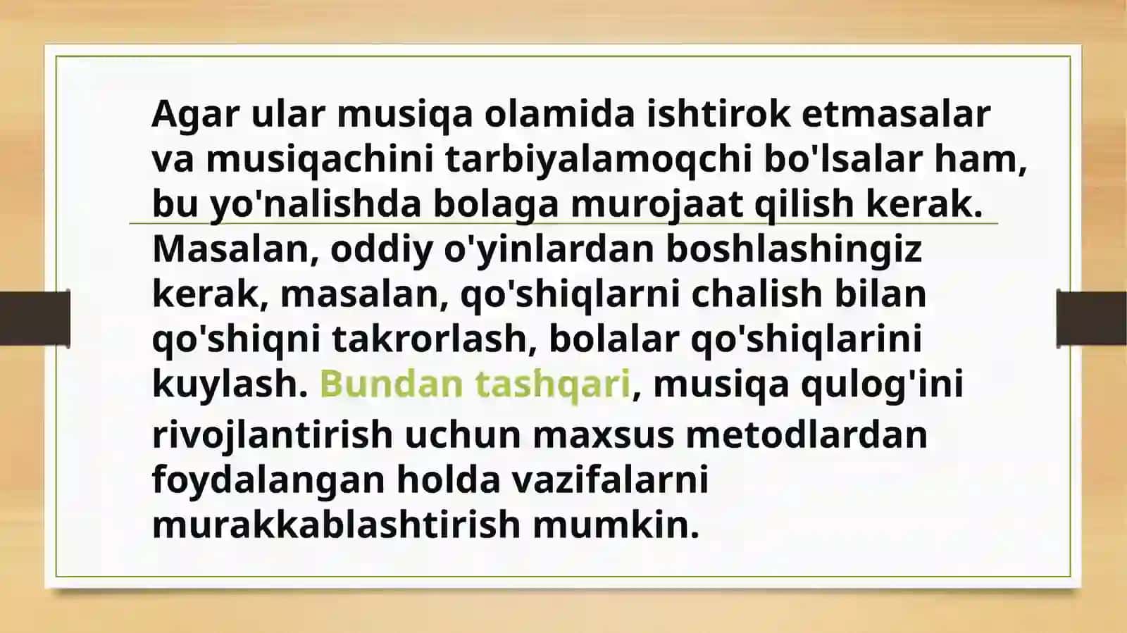 Bolalarning musiqiy qobiliyatini rivojlantirish 3