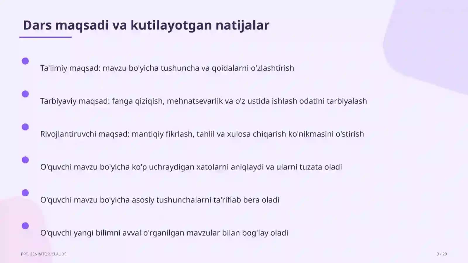 Kvadrat funksiya va uning grafigi (9-sinf) 3