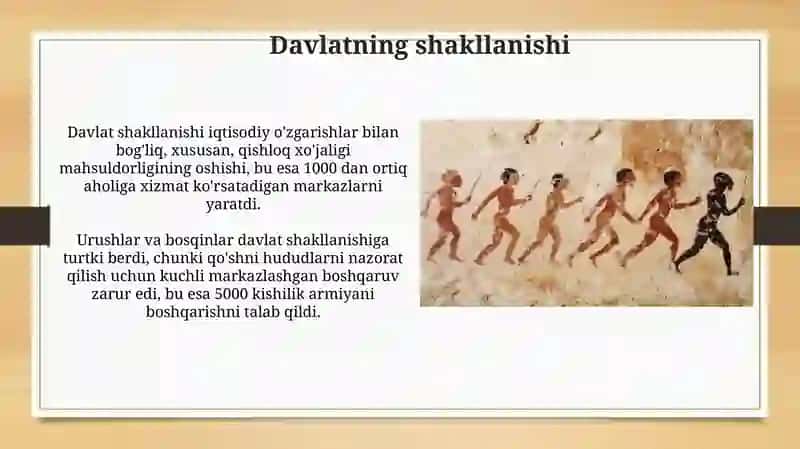 Davlatning shakllanishi 3