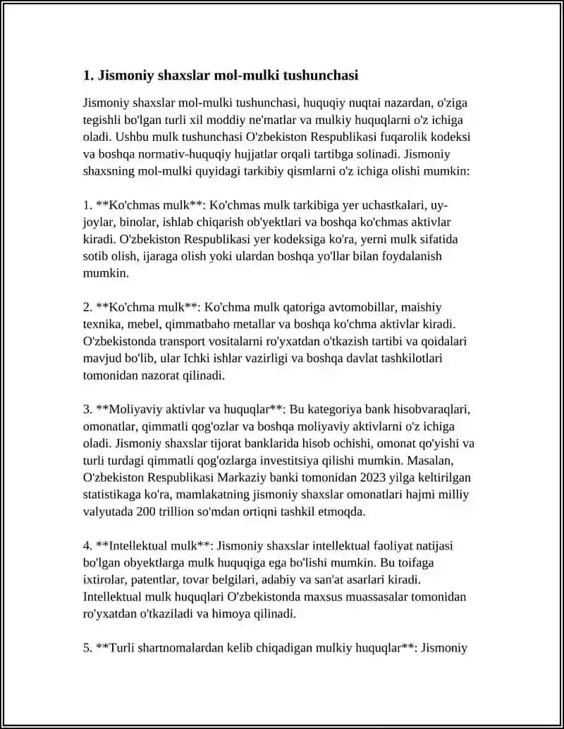 Jismoniy shaxslar mol-mulkining soliqqa hisoblanishi 3