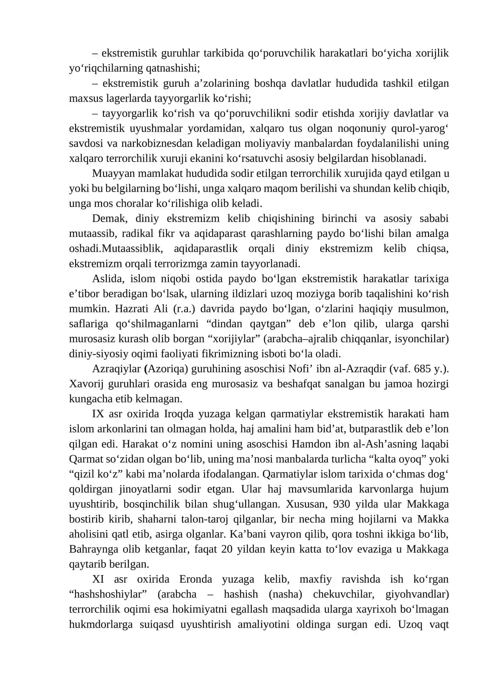 Ekstremizm va terrorizm tarixi 3