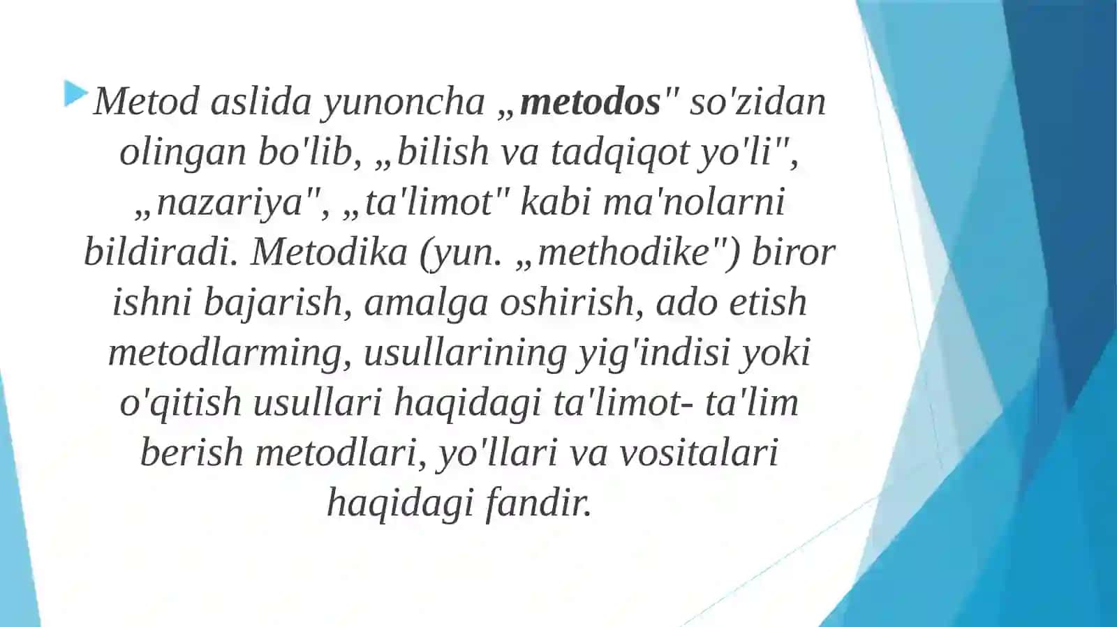 Maktabgacha ta’lim tashkiloti guruhlarida ingliz tili o’rgatish metodikasi fanining predmeti va vazifalari 3