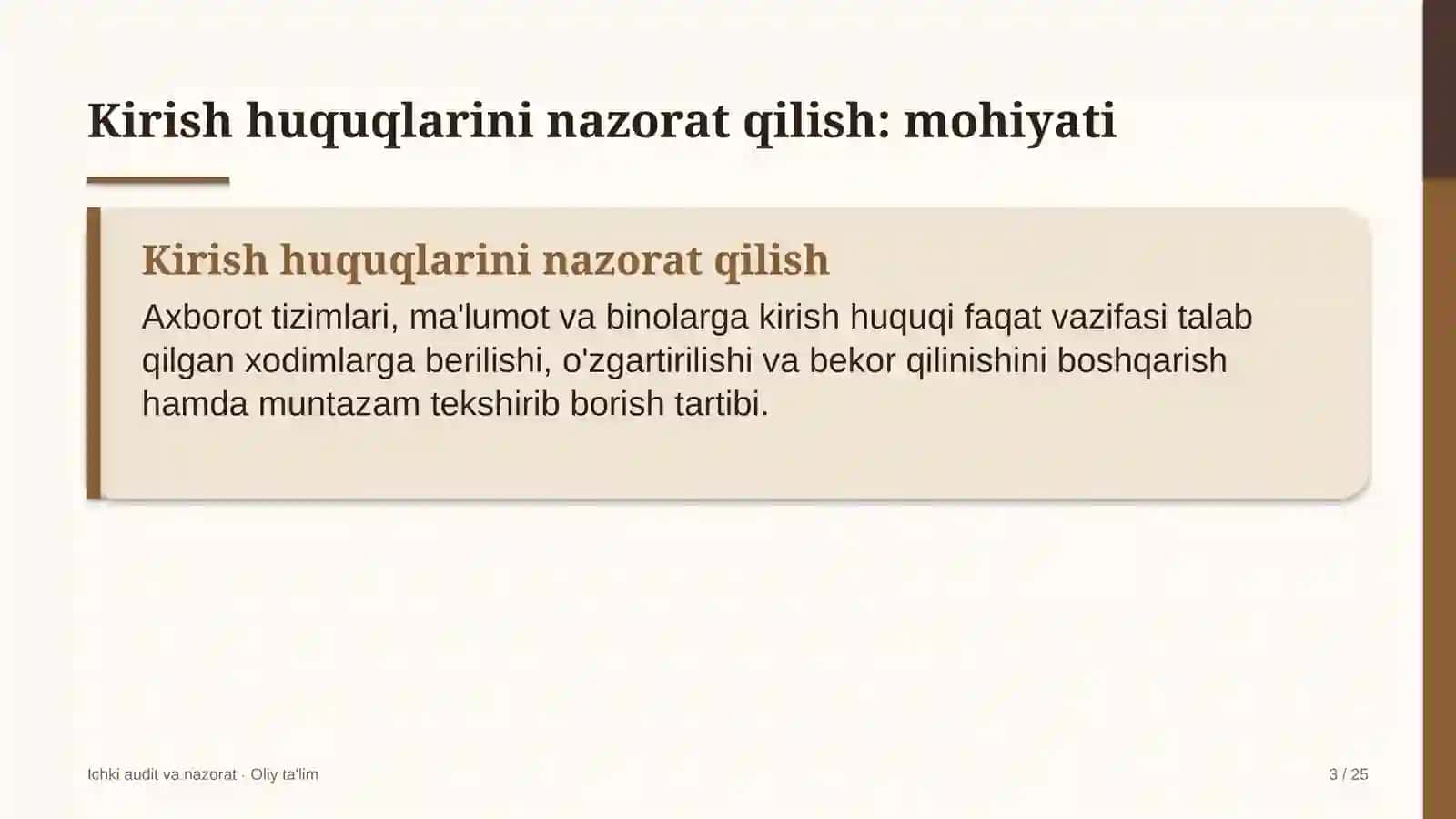 [Valyuta birjasida kirish huquqlarini nazorat qilish] 3