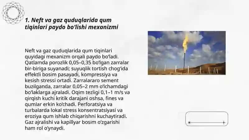 Neft va gaz quduqlarida qum tiqinlarini oqimli nasos yordamidi yuvish 3
