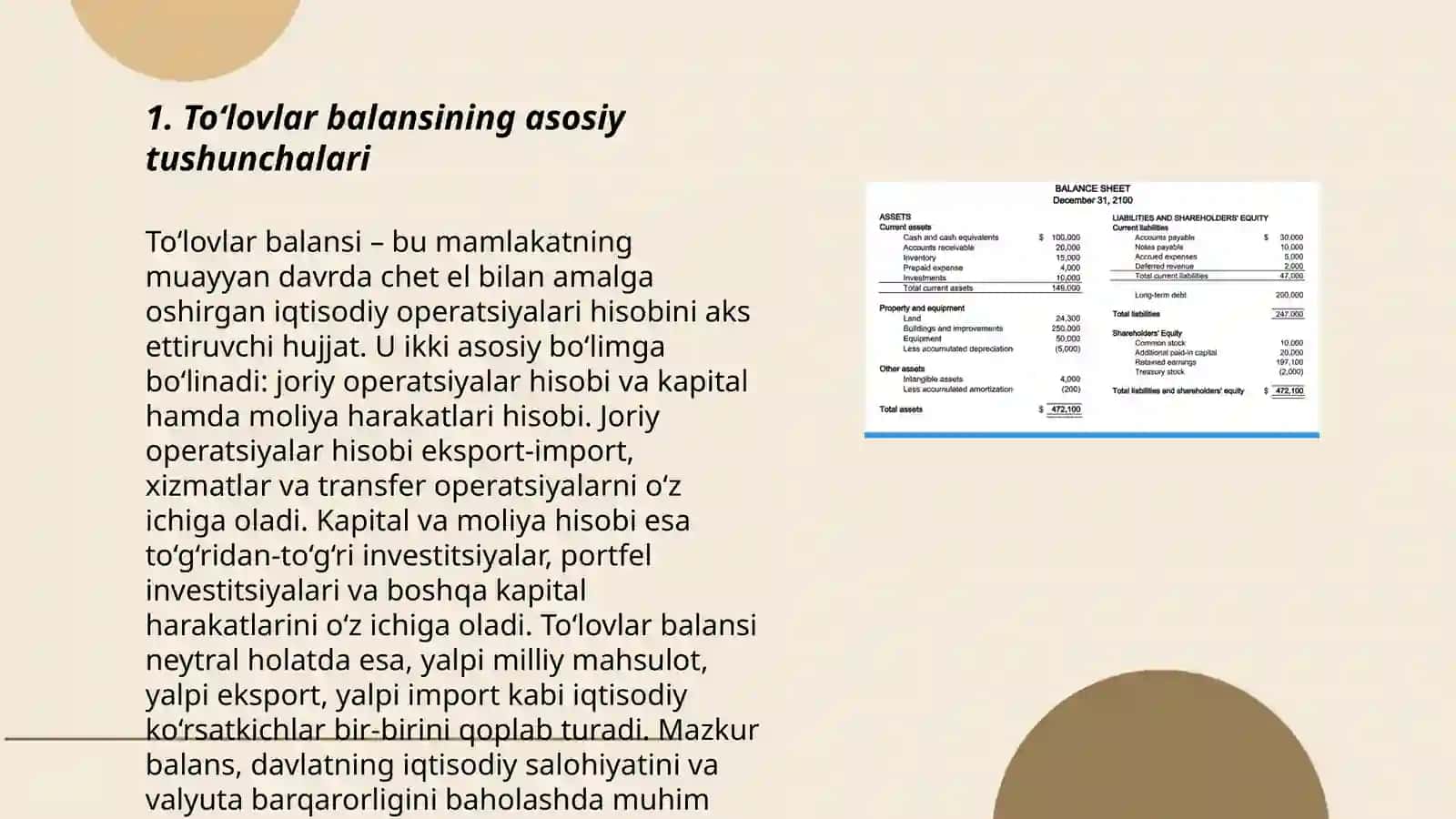 To‘lovlar balansi va uni boshqarishning alohida xususiyatlari 3