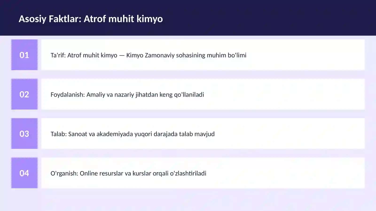 Atrof muhit kimyo 3