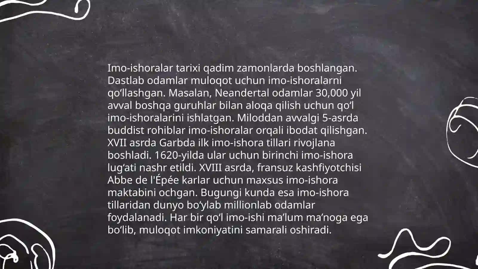 Noverbal aloqa vositalari. Imo ishoralar. Mimik poza 3