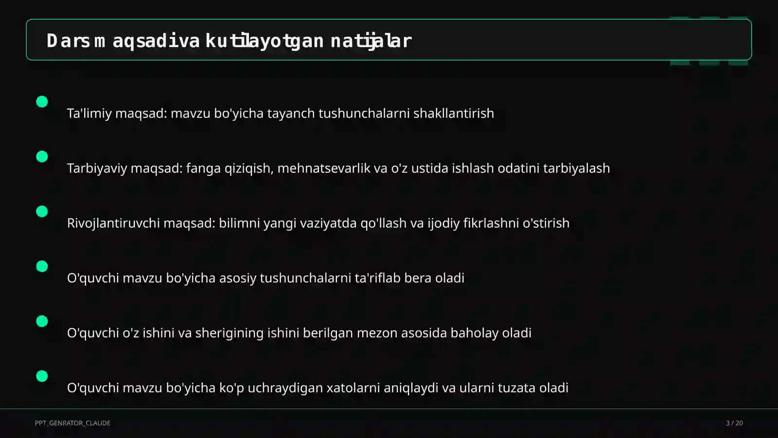 Chizmachilik va chiziq turlari (8-sinf) 3