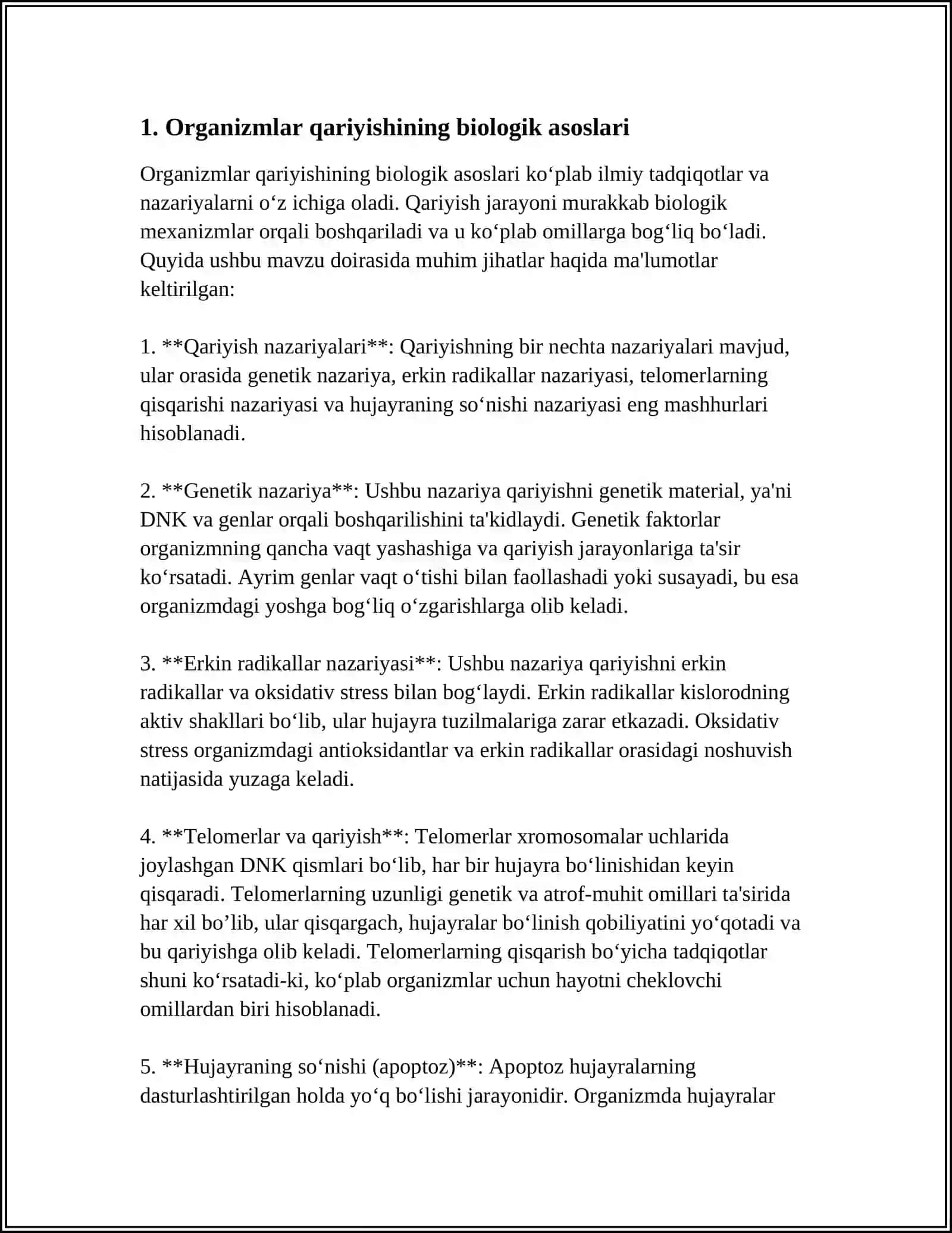 ORGANIZM YOSHGA BOGʻLIQ OʻZGARISHI NUR DIAGNOSTIKASI 3
