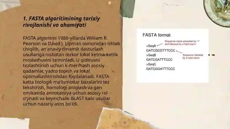 FASTA algoritimi 3