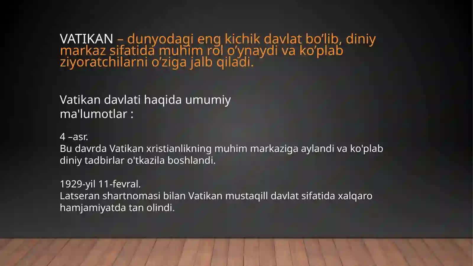 VATIKAN 3