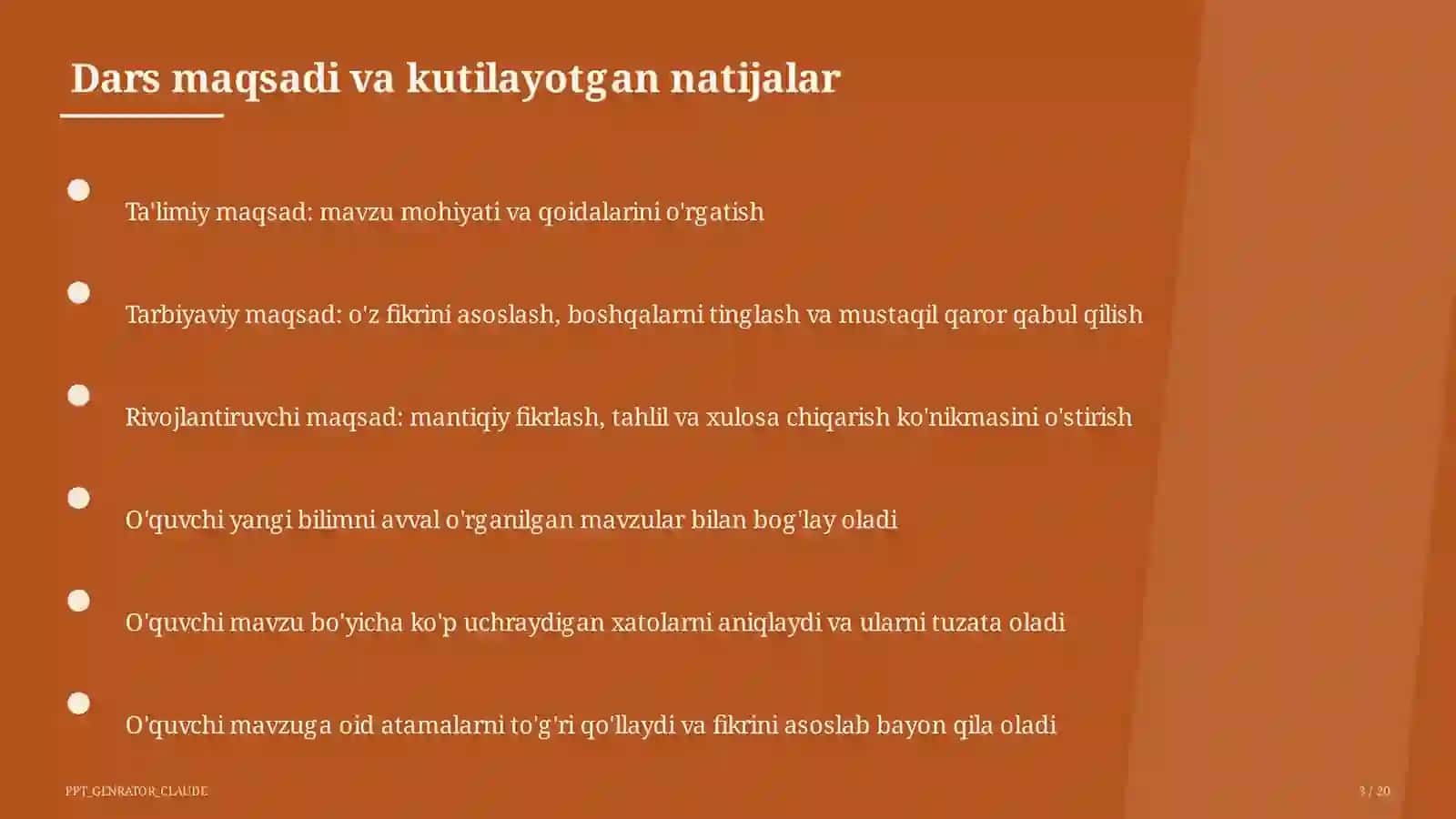 Algebra (7–11) - mustaqil o'rganish uchun 3