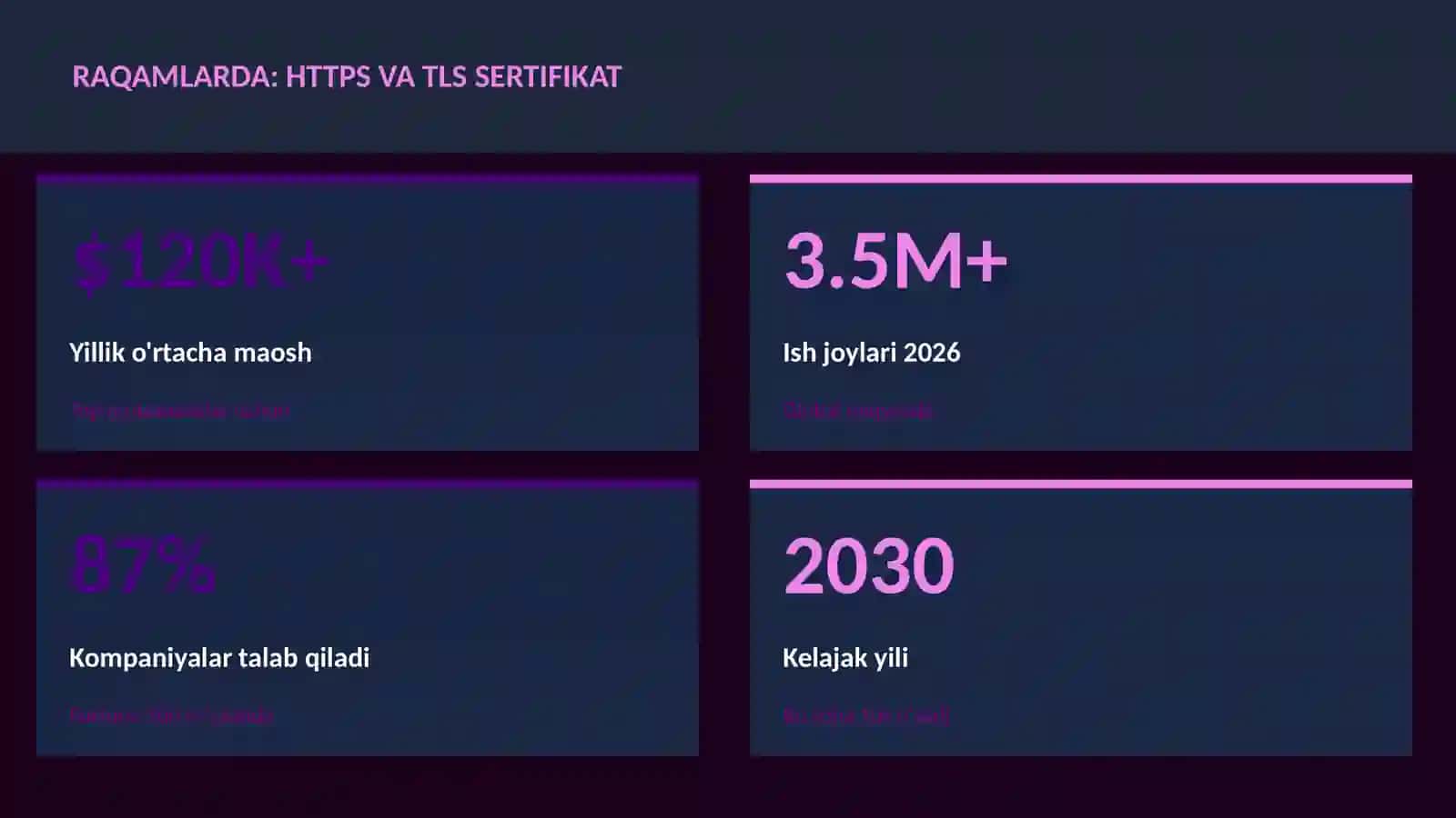 HTTPS va TLS sertifikat 3