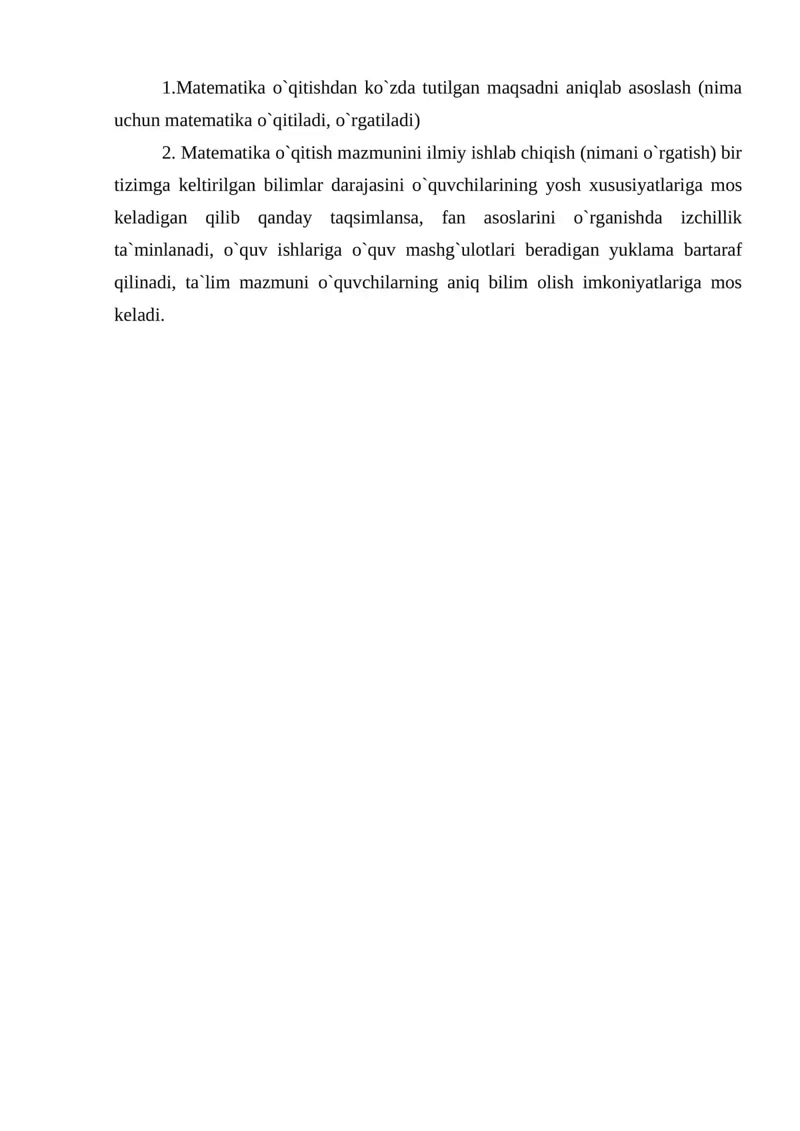 BOSHLANG'ICH SINFLARDA NOMERLASHGA O'RGATISH METODIKASI 3