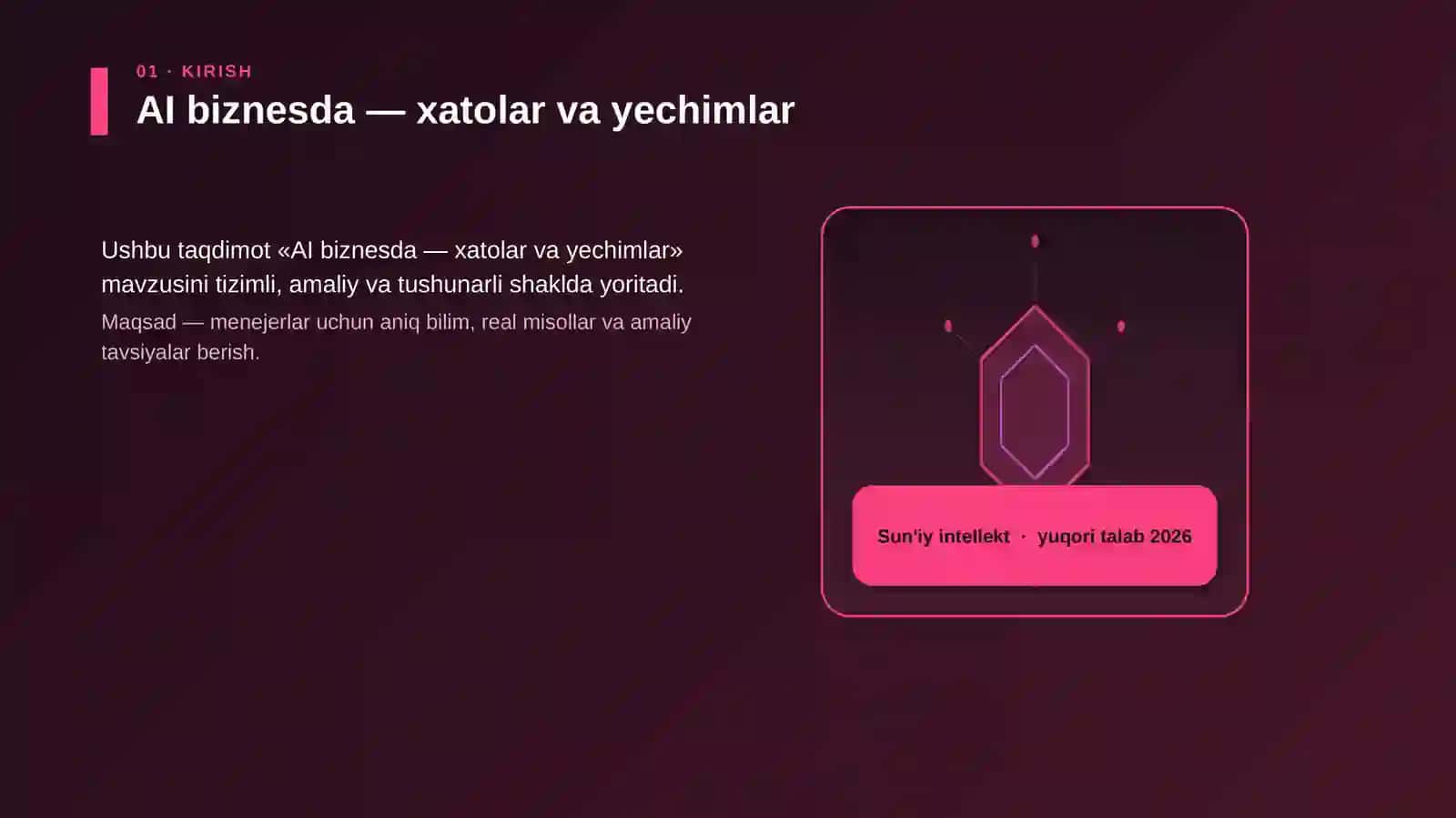 AI biznesda — xatolar va yechimlar 3