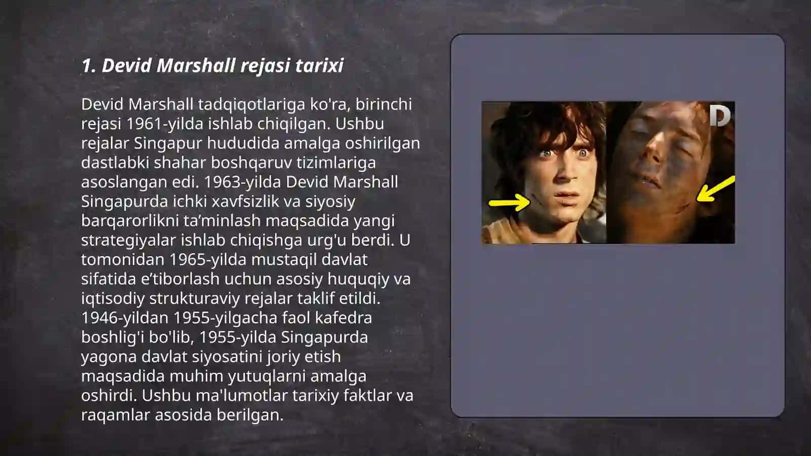 Devid Marshall rejasi tarixi 3