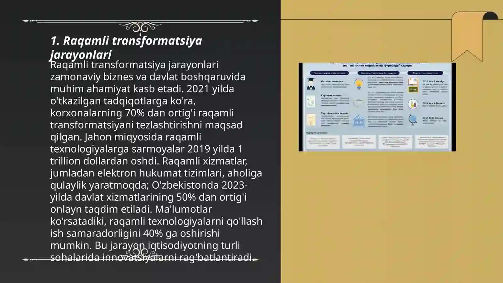 Tashkilot rivojlanishning raqamli strategiyasi 3
