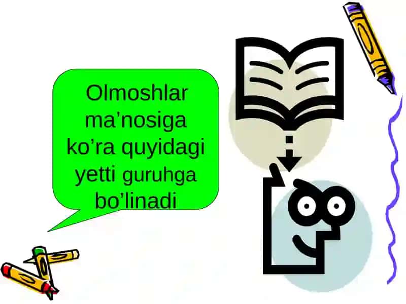 Olmosh So'z Turkumi 3