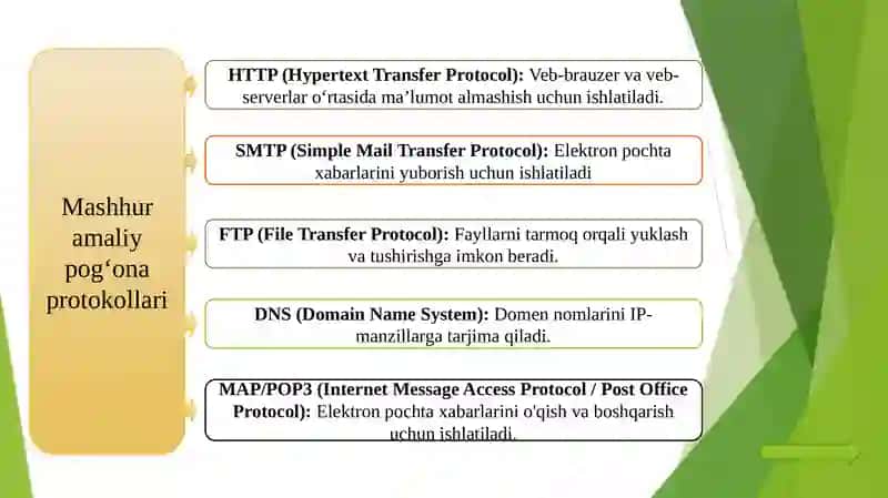 Amaliypogʻonaprotokollarivaxizmatlari 3