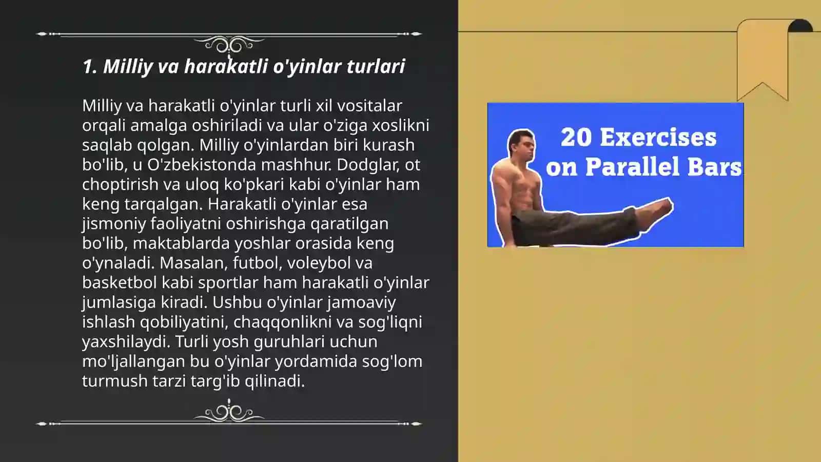 Milliy va harakatli o'yinlar orqali sport o'yinlari elementlarini o'rgatish 3