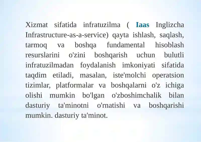 Buluttexnologiyalarining rivojlanishi 3