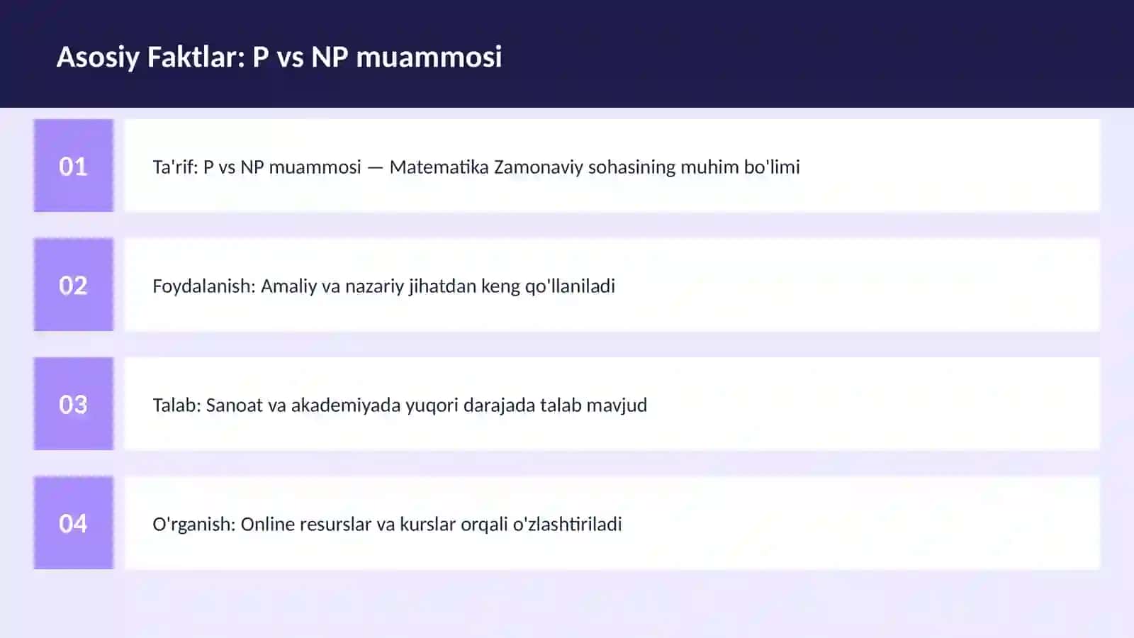 P vs NP muammosi 3