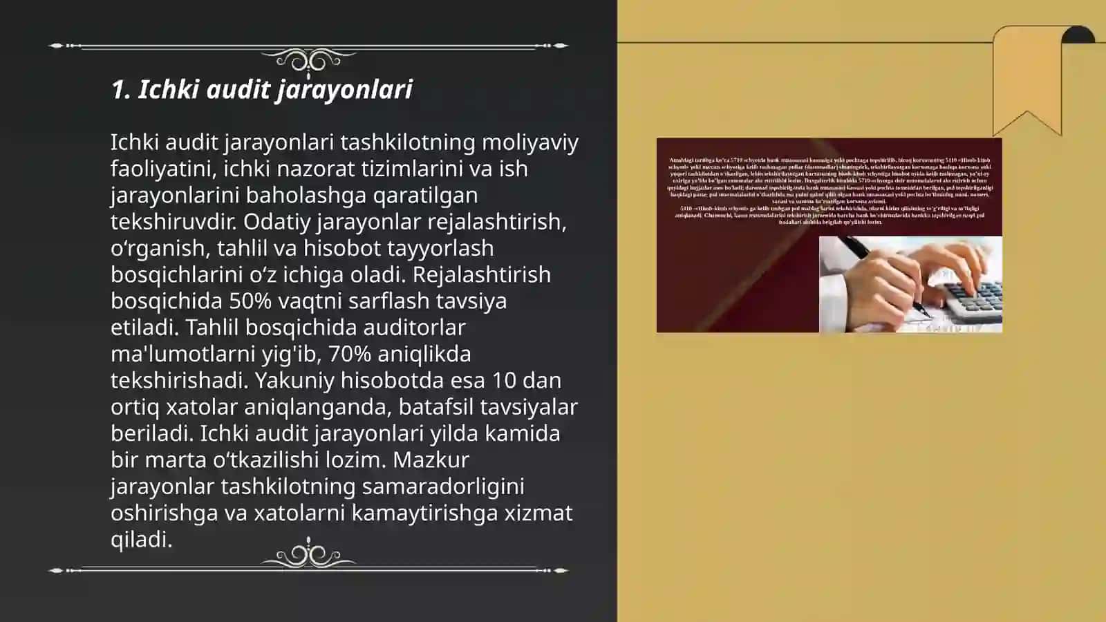 Ichki audit standartlari 3