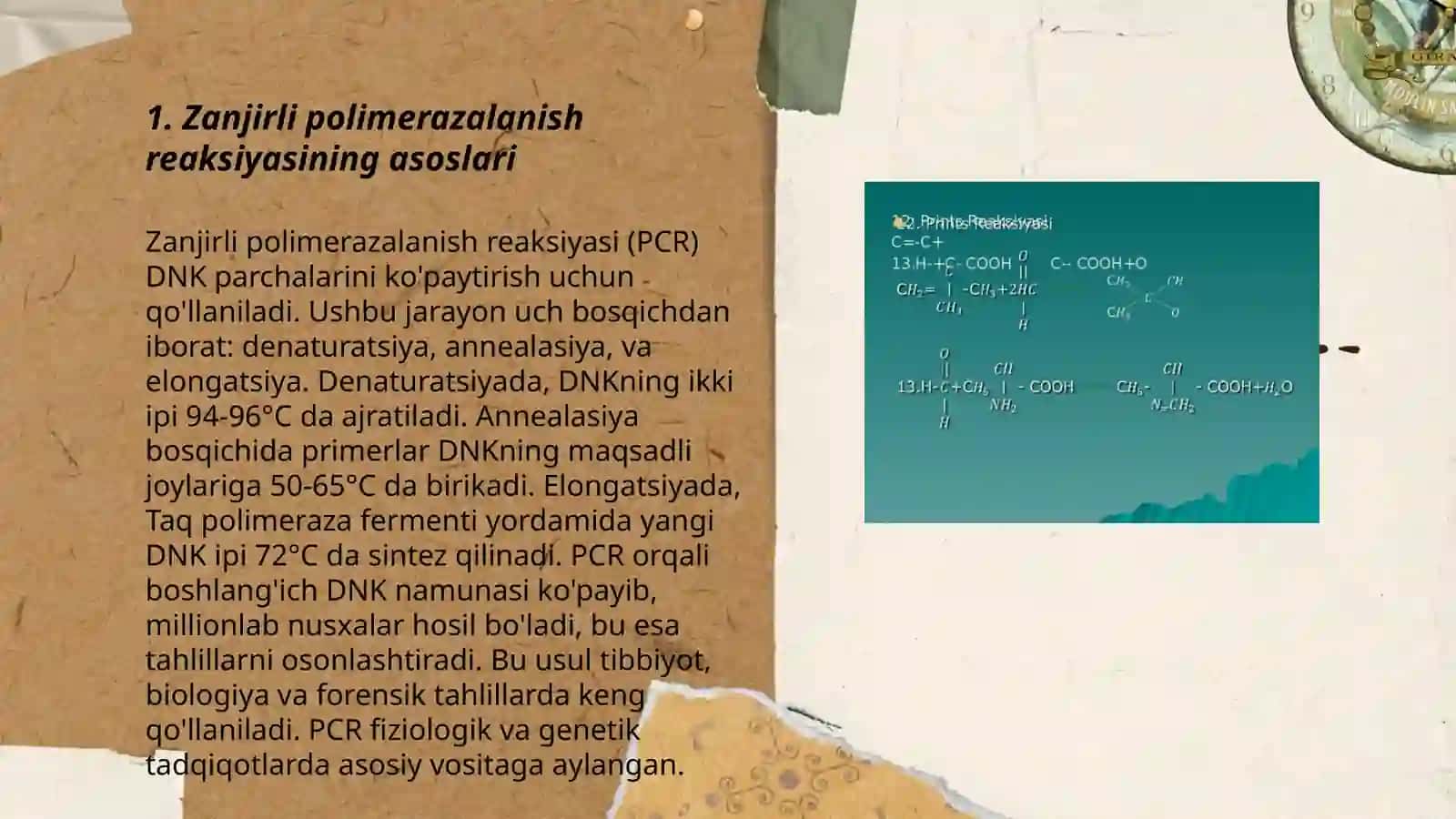 Zanjirli polimerazalanish reaksiyasi 3