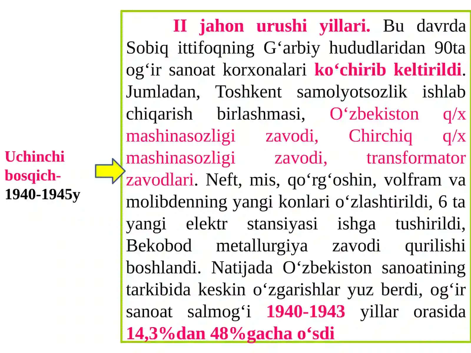 O‘zbekiston sanoati 3