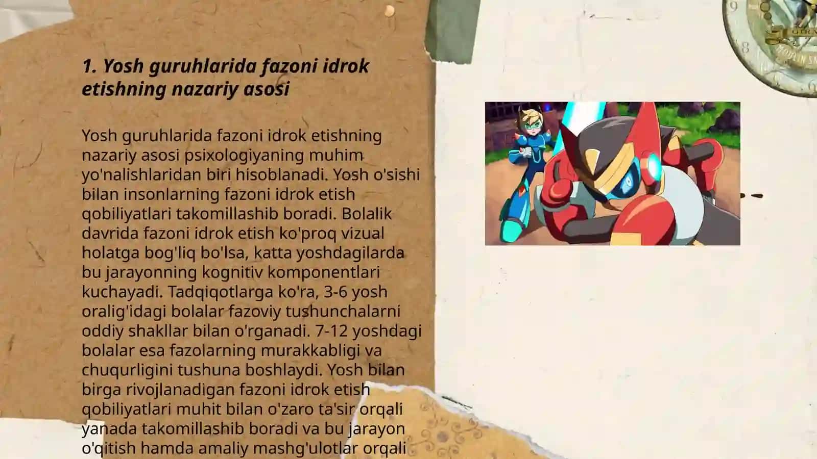 Xar bir yosh guruhda fazoni idrok etishni oʻziga xoz xususiyatlari 3