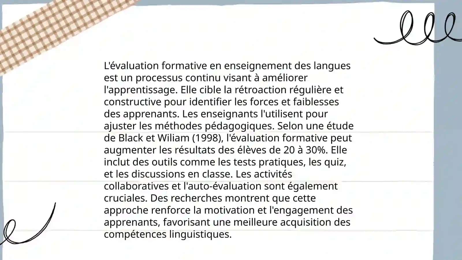 L'évaluation en enseignement des langues 3