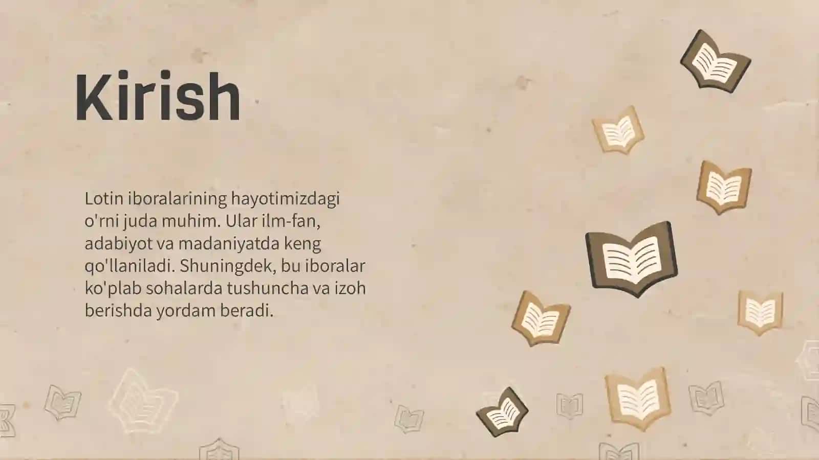 Lotin iboralarining hayotimizning barchajabhalarida tutgan o'rni 3