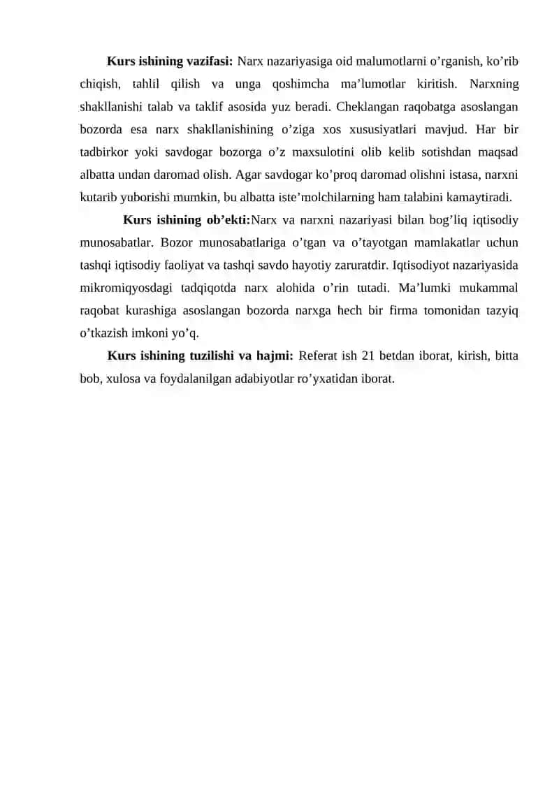 BOZOR IQTISODIYOTIDA DAVLATNING NARX SIYOSATI    VA INFILATSIYAGA QARSHI KURASHISH 3