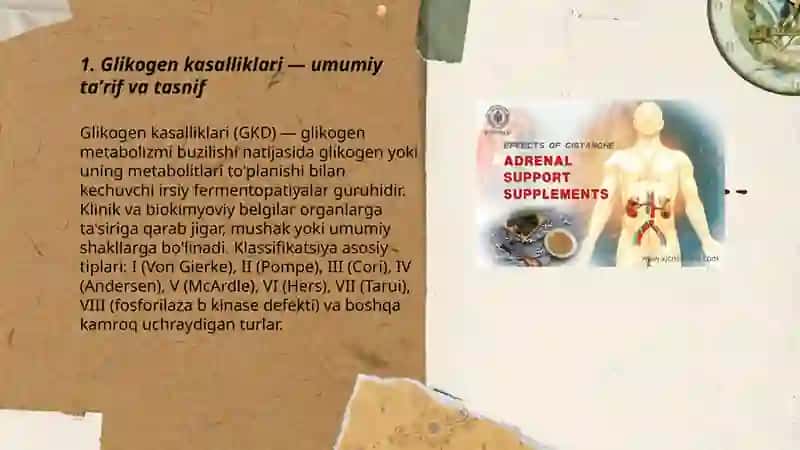 Glikogen kasalliklari 3