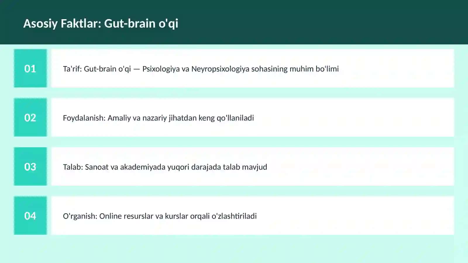 Gut-brain o'qi 3